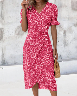 Sophie Floral Midi Dress