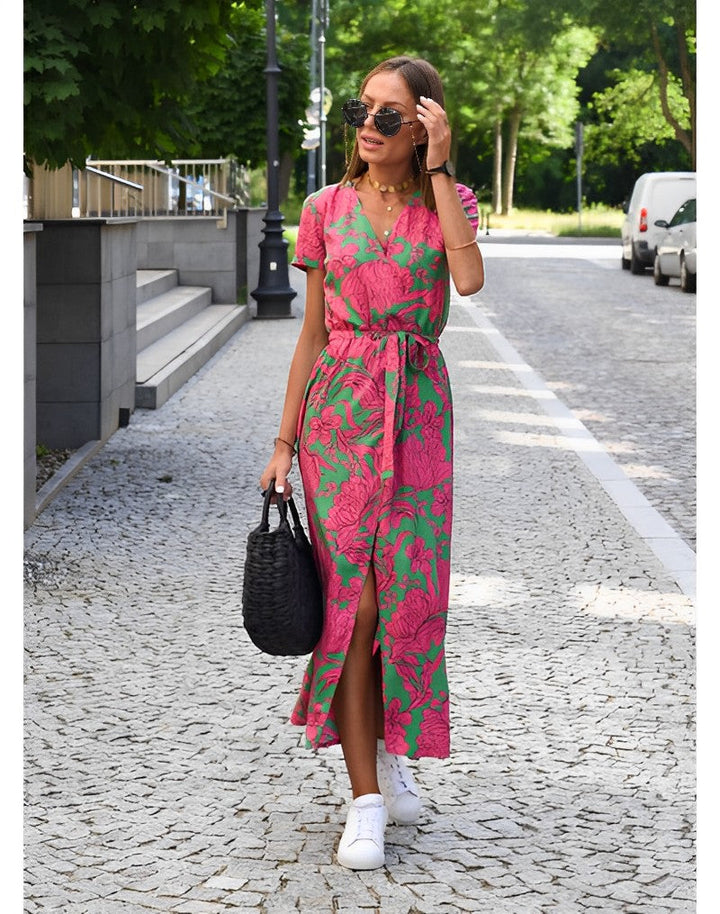 Anna Floral Print Spring Dress