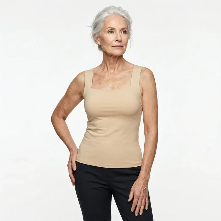 Roxanne Built-In Bra Tank Top