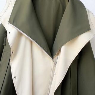 Rebekkah Belted Shower-Resistant Jacket