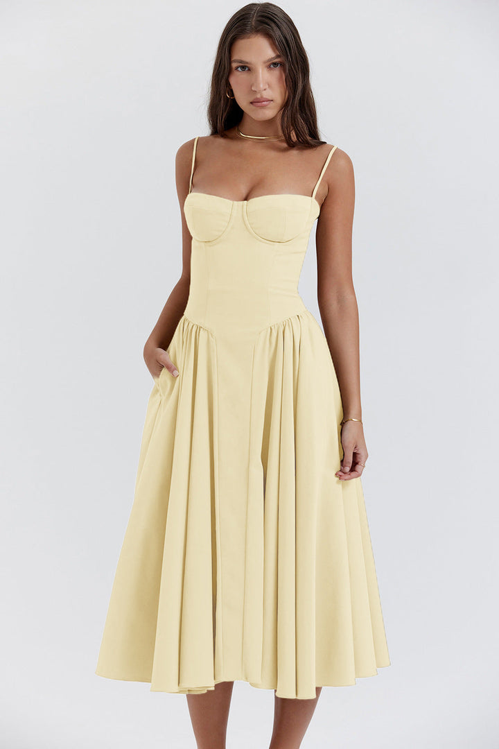Kiki Retro Midi Dress