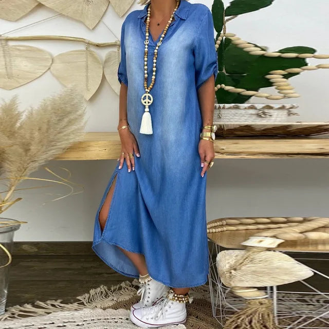 Georgia Side Slit Maxi Dress