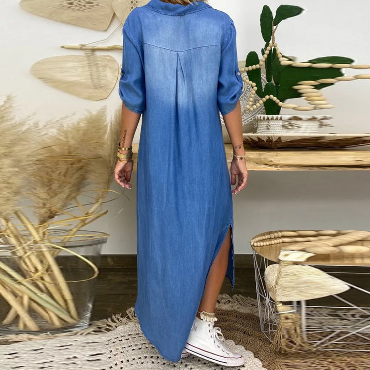 Georgia Side Slit Maxi Dress