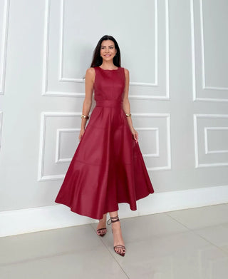 Merel Sleeveless Midi Dress