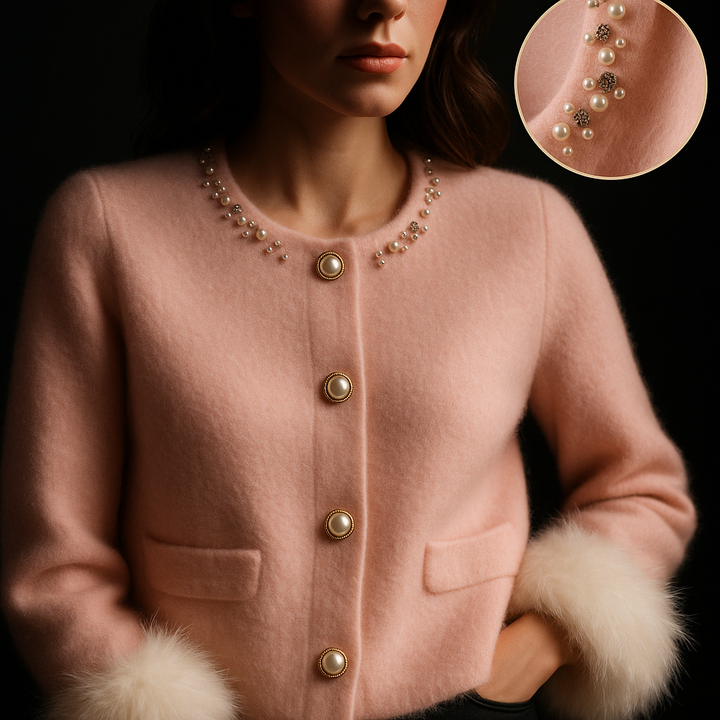Agenlina Beaded Cardigan