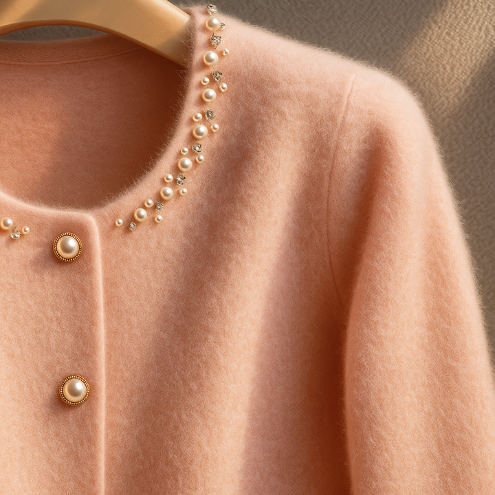 Agenlina Beaded Cardigan