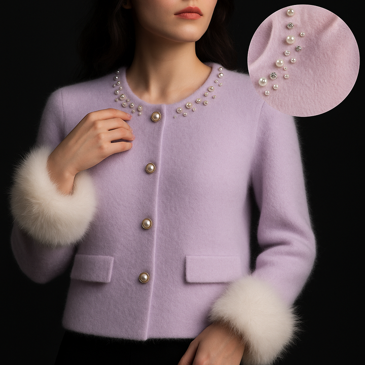 Agenlina Beaded Cardigan