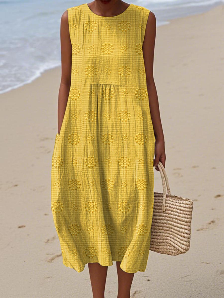 Aikaterini Elegant Sleeveless Dress