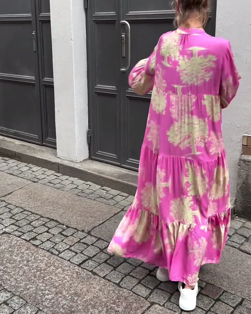 Hilma Ruffled Elegance Dress