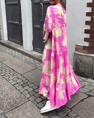 Hilma Ruffled Elegance Dress