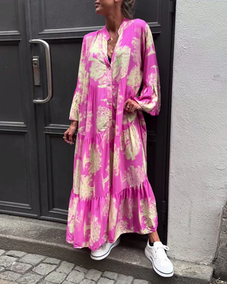 Hilma Ruffled Elegance Dress