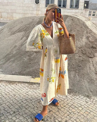 Anni Printed Summer Dress
