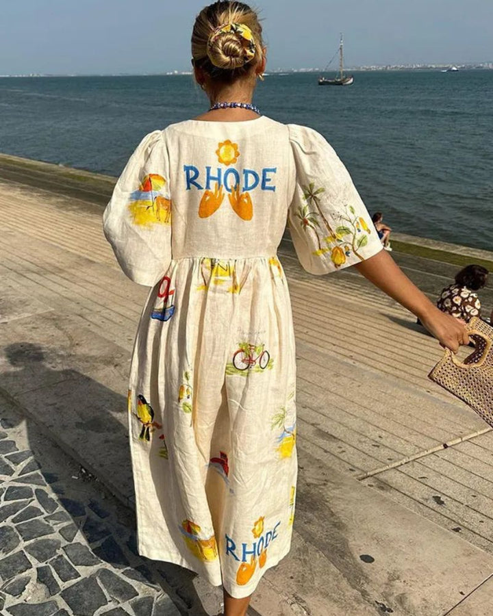 Anni Printed Summer Dress