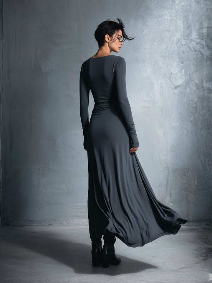 Nerissa Side Knot Maxi Dress
