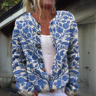 Cardigan élégant Zita Floral