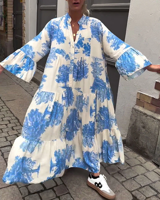 Hilma Ruffled Elegance Dress