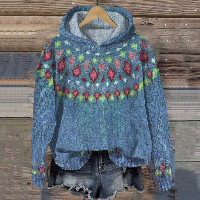 Gwen Nordic Hooded Sweatshirt