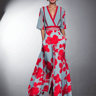 Elise Elegant Floral Dress