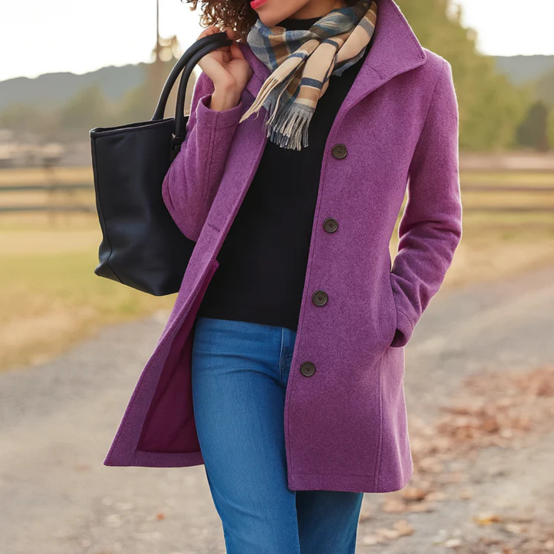Serena Straight Cut Winter Coat
