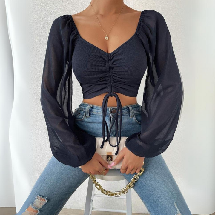 Serafina Gathered Top