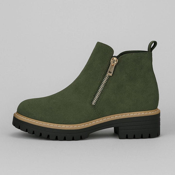 Valencina Side-Zip Orthopedic Boots