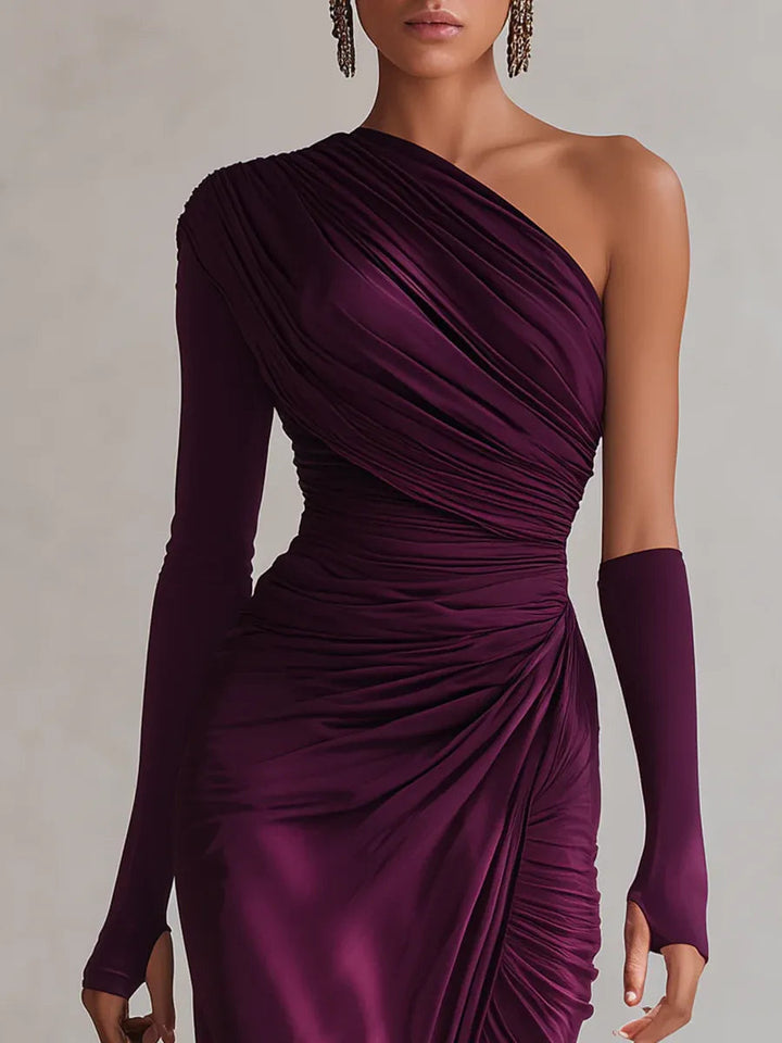 Rosalia One-Shoulder Maxi Dress