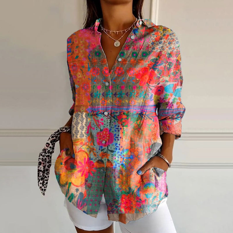 Aveline Floral Elegant Blouse