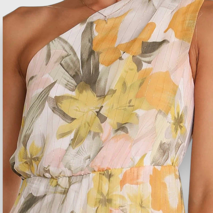 Soléna Floral Statement Dress