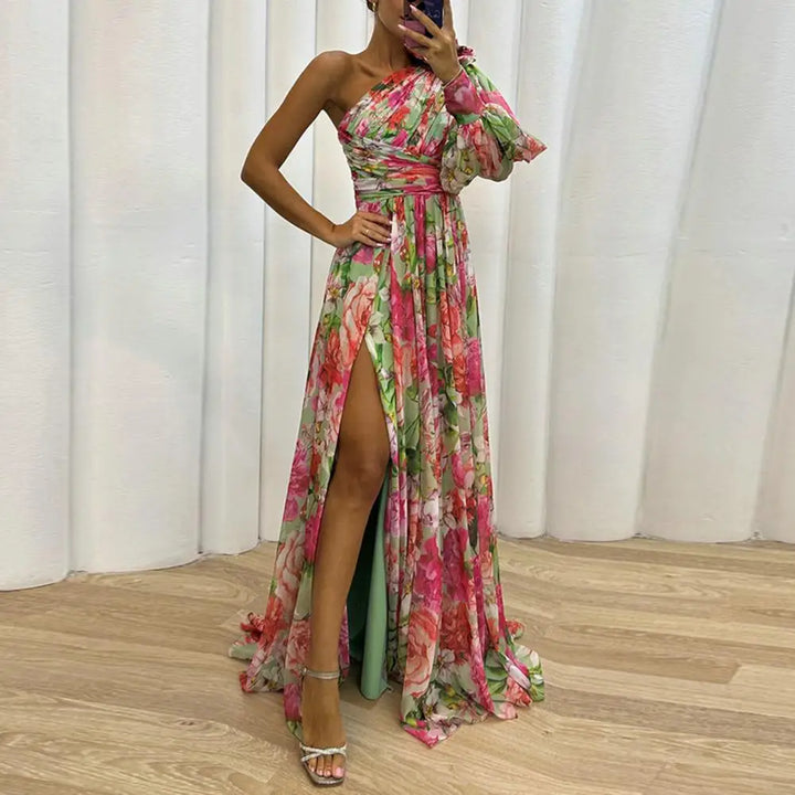 Lila One-Shoulder Dress