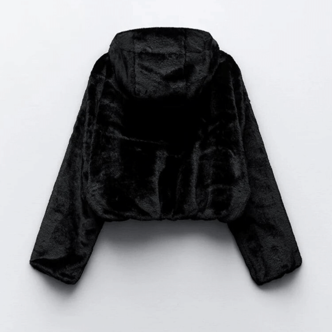 Natalia Fur-Look Coat