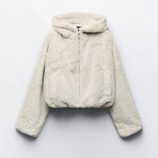 Natalia Fur-Look Coat