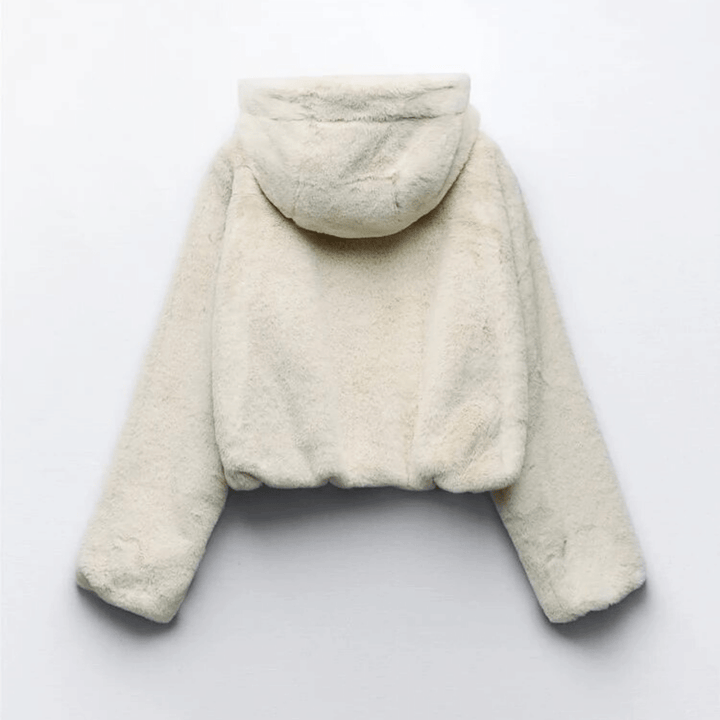 Natalia Fur-Look Coat