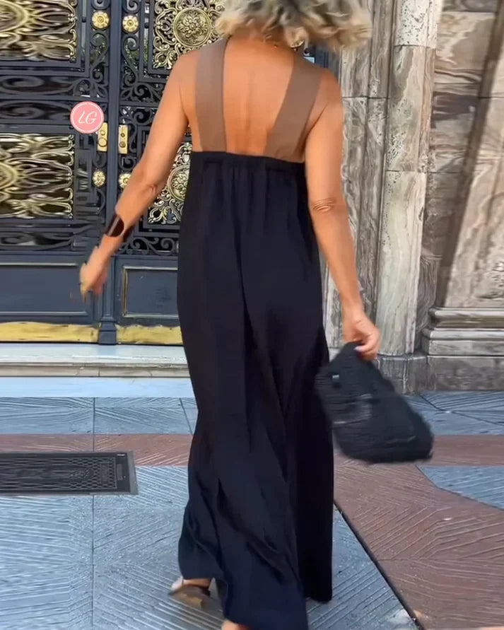 Martina Sleeveless Printed Dress