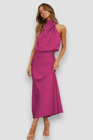 Carlina Halter Summer Dress