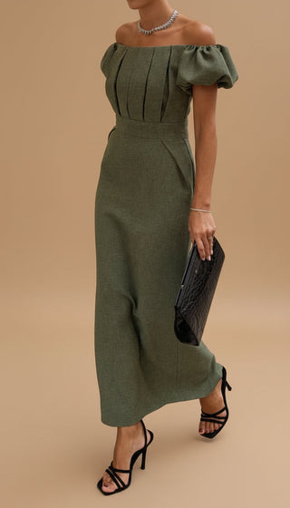 Carla Elegant Midi Dress