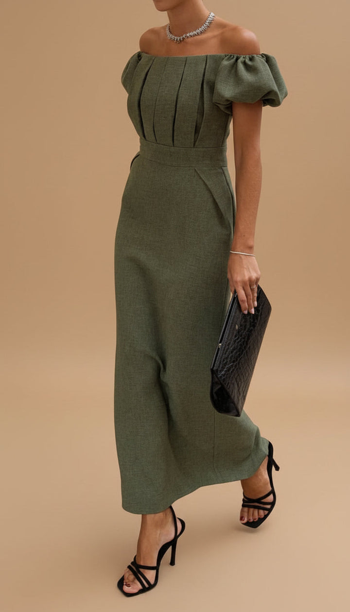 Carla Elegant Midi Dress