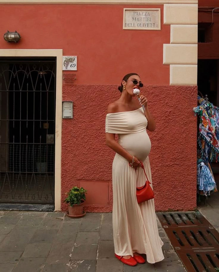 Annalise Refined Maternity Dress