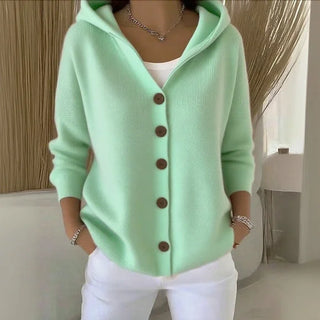 Nylah Hooded Button Vest