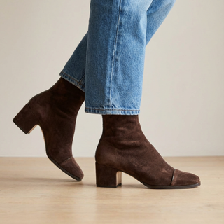 Beth Square Toe Block Heel Boots