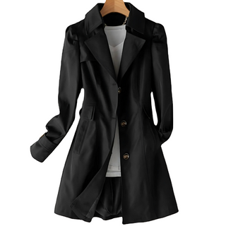 Sophie Notched Collar Trench Coat