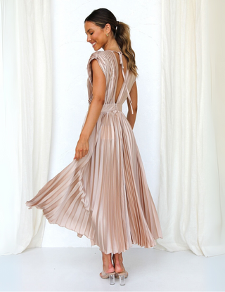 Marisol Elegant Pleated Dress