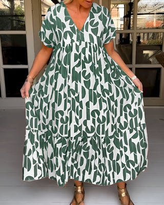 Felicia Breezy V-Neck Dress