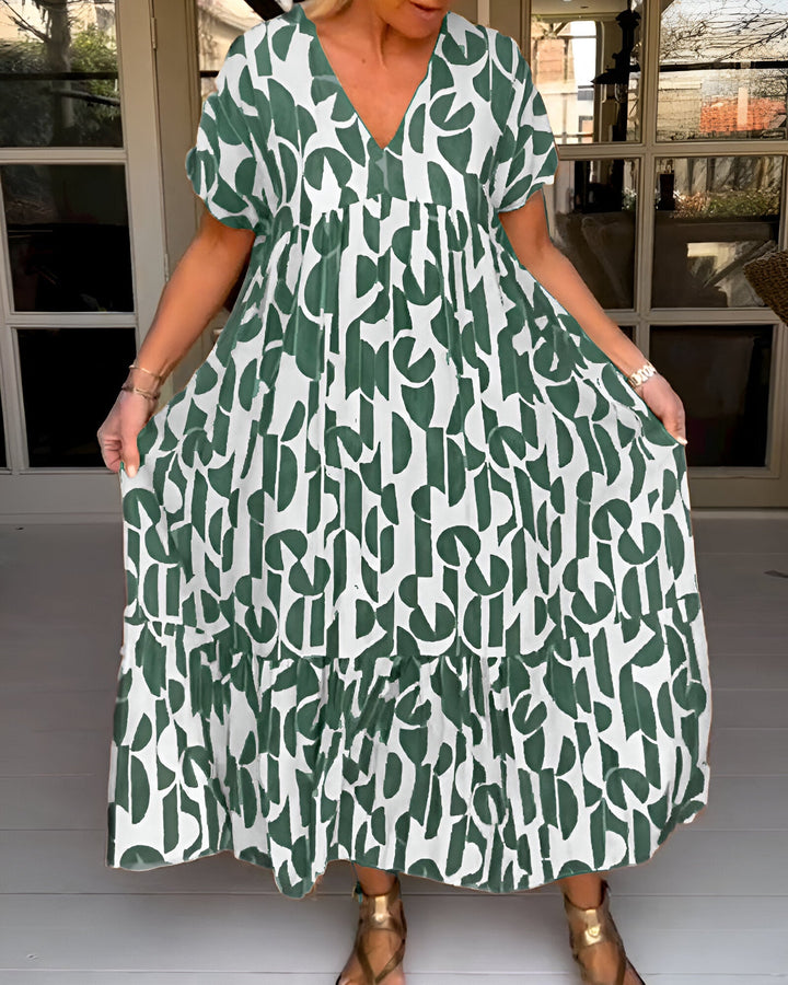 Felicia Breezy V-Neck Dress