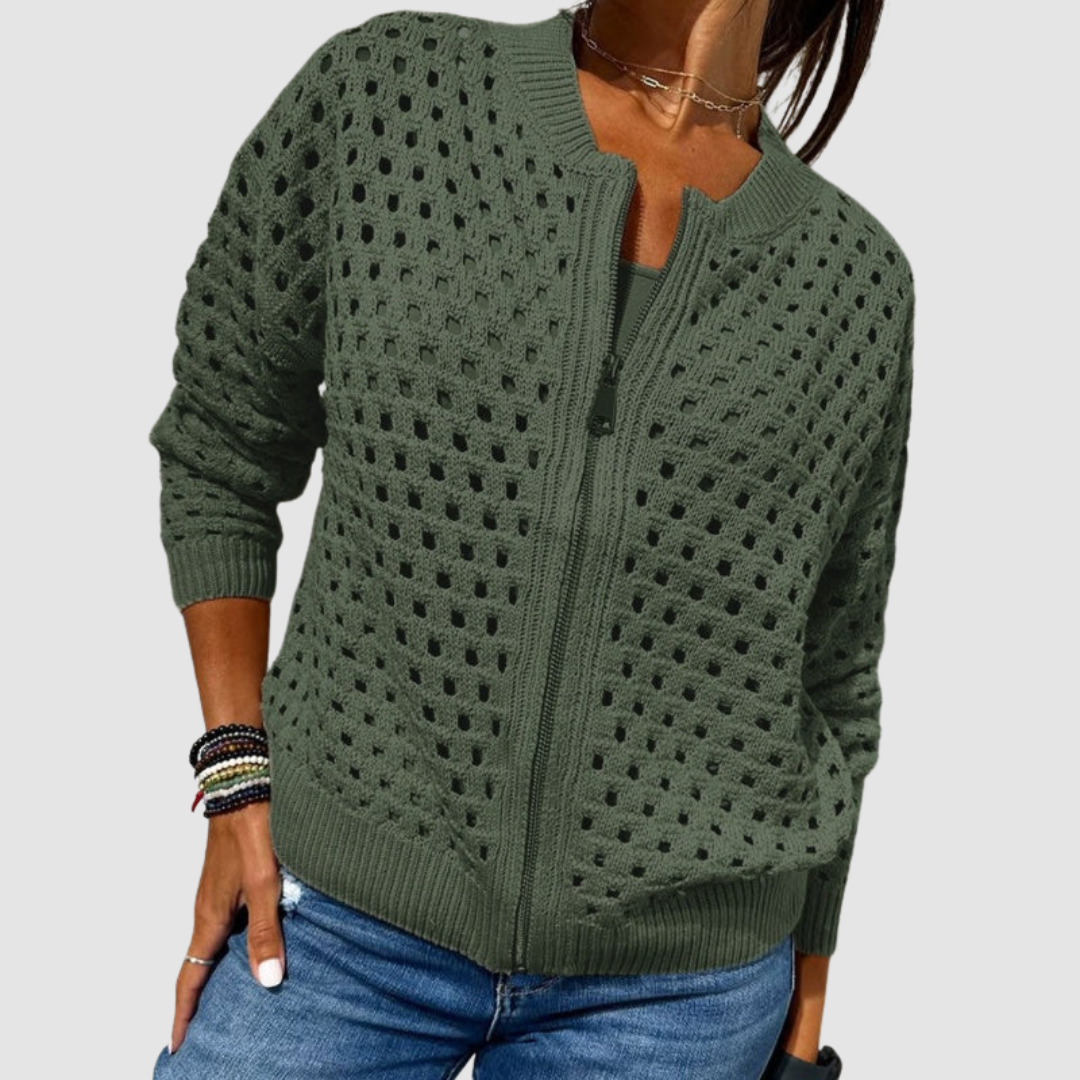 Desire Zip Cardigan