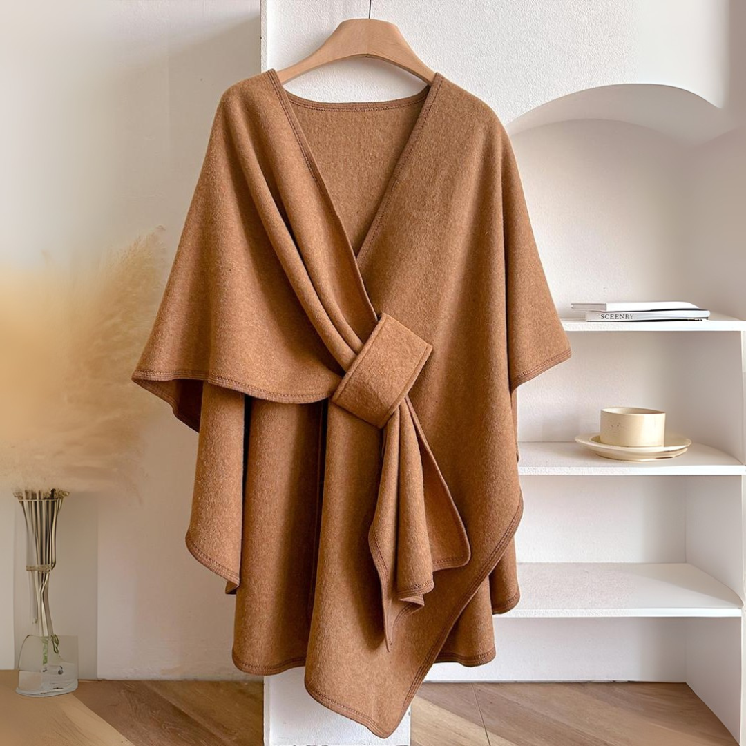 Alu Draped Shawl Wrap