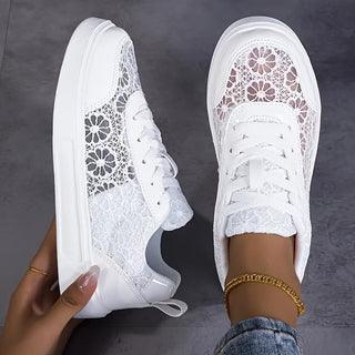 Verity Elegant Lace Sneakers