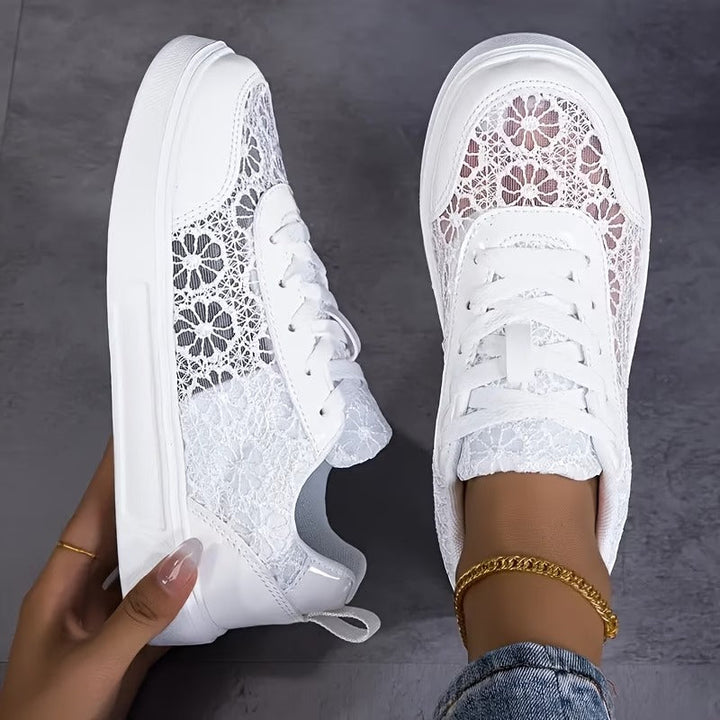 Verity Elegant Lace Sneakers