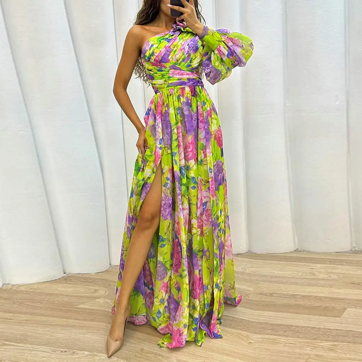 Lila One-Shoulder Dress