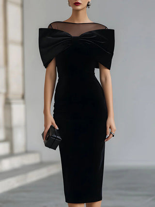 Regina Bow Midi Dress
