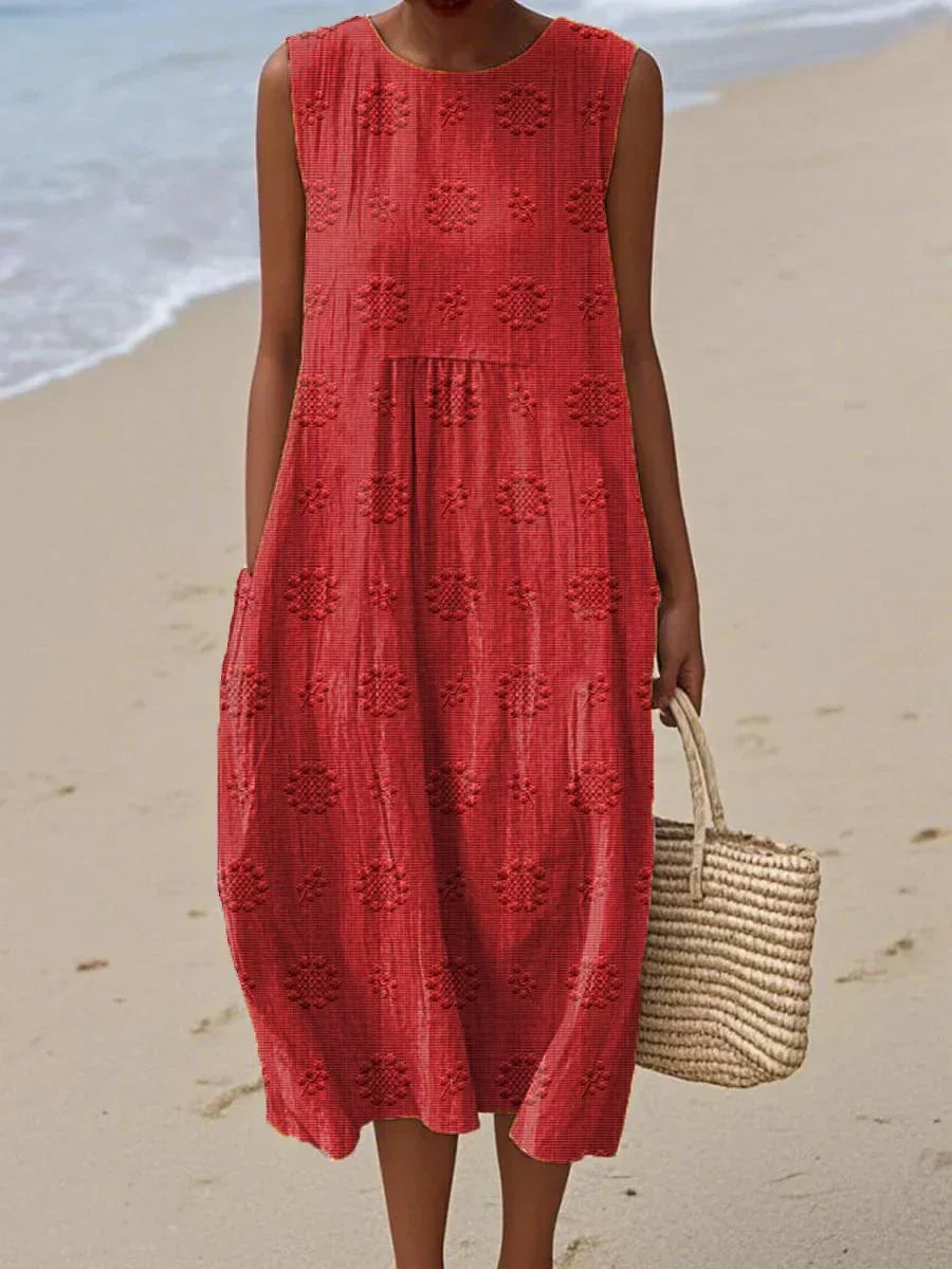 Aikaterini Elegant Sleeveless Dress